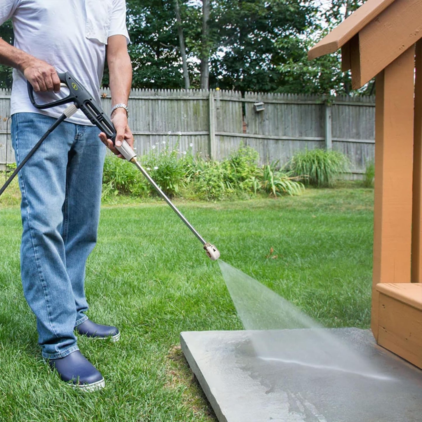 Electric Pressure Power Washer, 2030 PSI (PWMA Certified), 1.2 GPM, Dual Soap Tanks, (35-FT GFCI Water-Safe, Power Cord), SPX3000