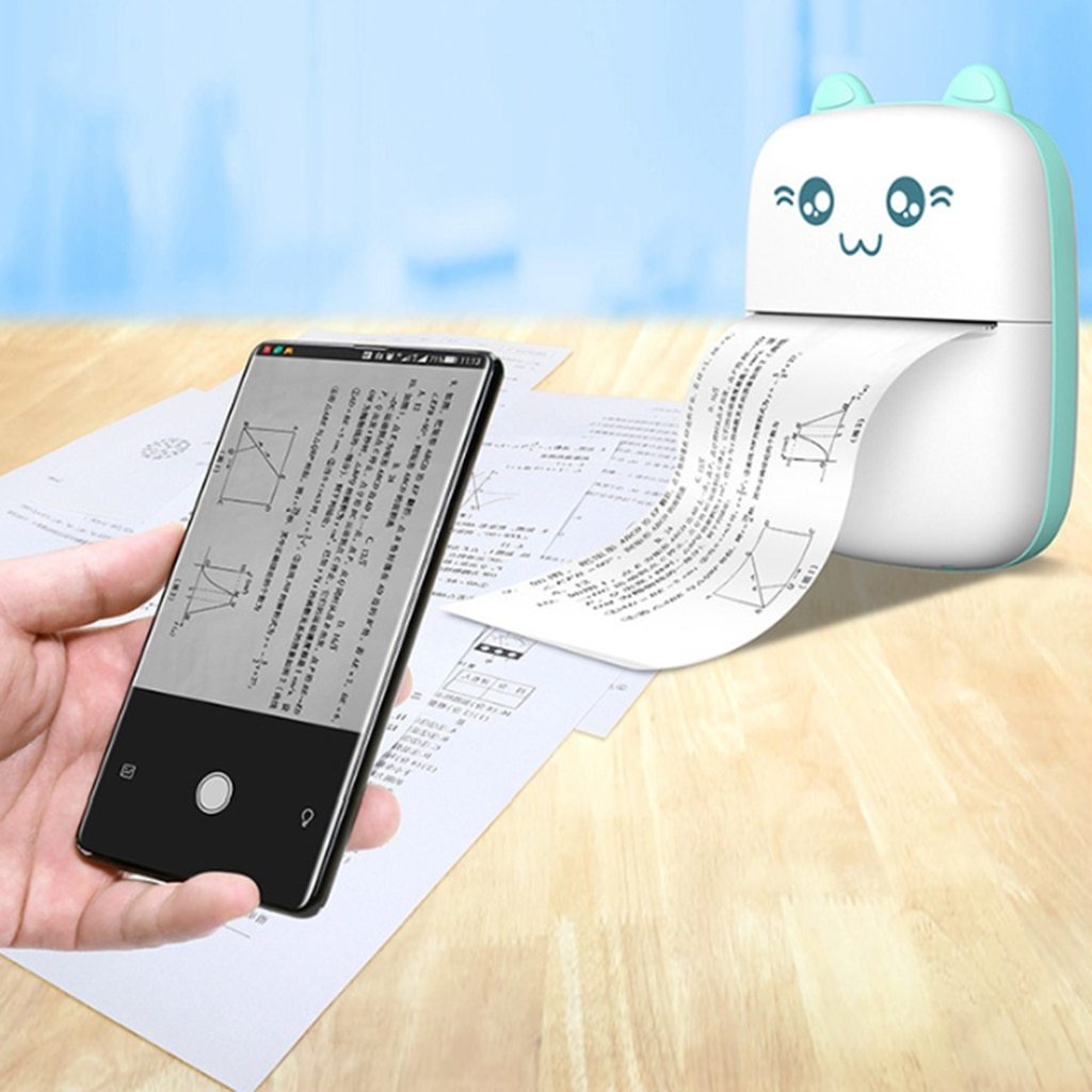 Portable Mini Printer for Phone | Bluetooth Pocket Photo Printer