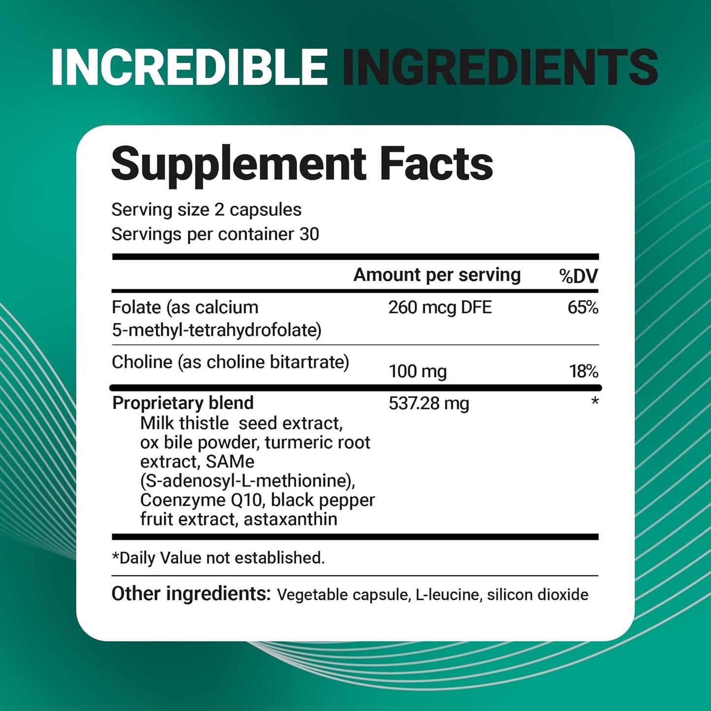 Dr. Berg Liver Cleanse Detox Capsules W/Unique Blend of Milk Thistle, Ox Bile & Folate - Liver Supplement Includes Turmeric, Black Pepper & Choline - 60 Capsules