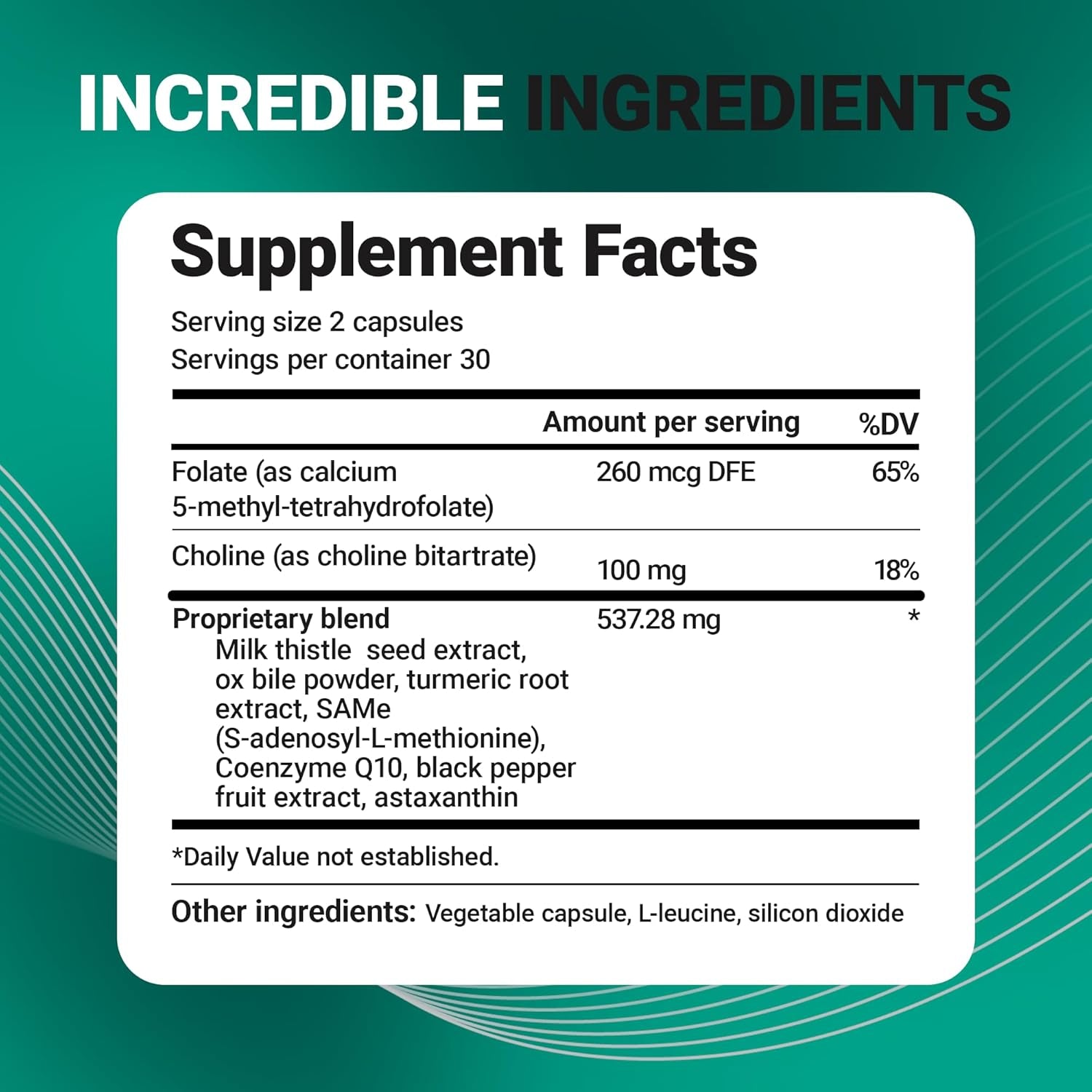 Dr. Berg Liver Cleanse Detox Capsules W/Unique Blend of Milk Thistle, Ox Bile & Folate - Liver Supplement Includes Turmeric, Black Pepper & Choline - 60 Capsules