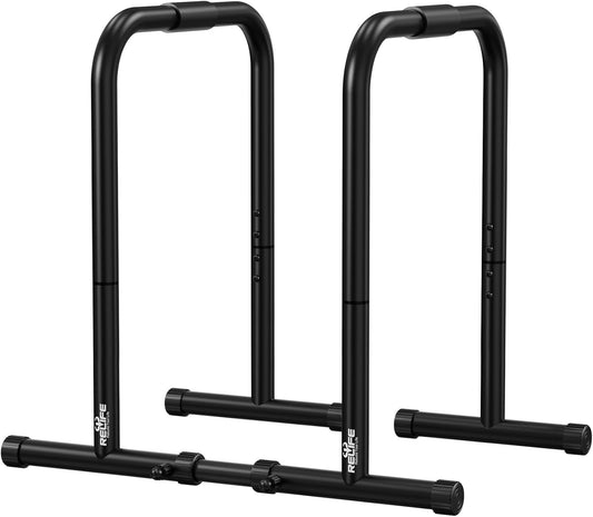 Dip Station Functional Heavy Duty Dip Stands Fitness Workout Dip Bar Station Stabilizer Parallette Push up Stand