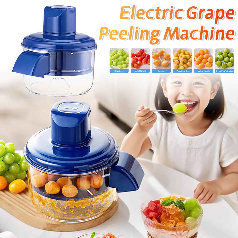 Automatic Electric Grape Peeler – Rechargeable Fruit Peeling Machine