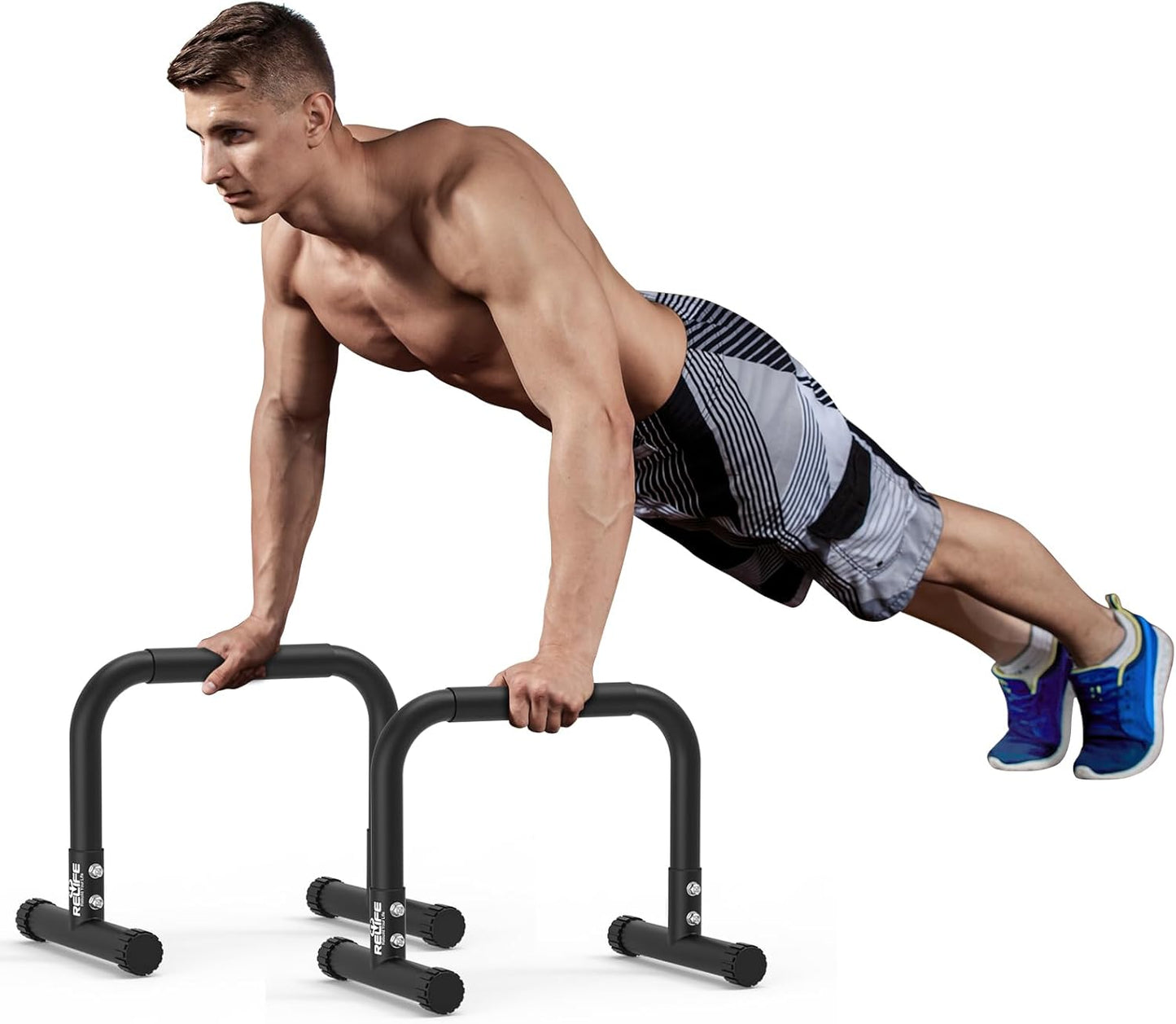 Dip Station Functional Heavy Duty Dip Stands Fitness Workout Dip Bar Station Stabilizer Parallette Push up Stand
