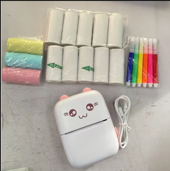 Portable Mini Printer for Phone | Bluetooth Pocket Photo Printer