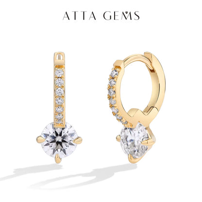 Attagems moissanite earring for women