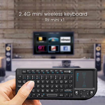 Rii X1 Mini Wireless Keyboard with Touchpad for TV Box & PC