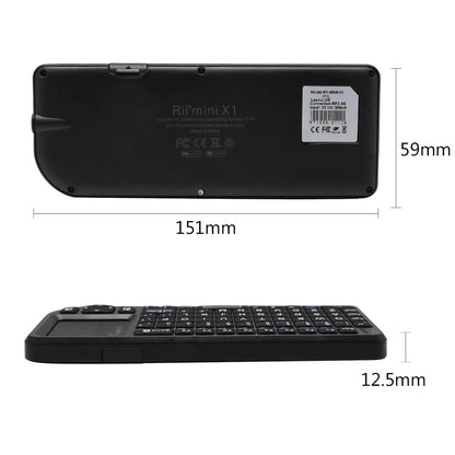 Rii X1 Mini Wireless Keyboard with Touchpad for TV Box & PC