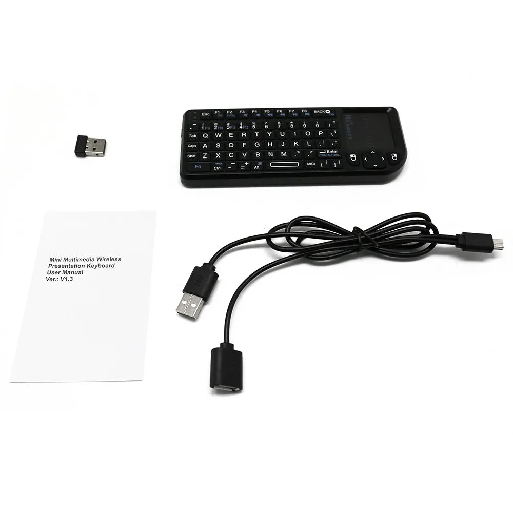 Rii X1 Mini Wireless Keyboard with Touchpad for TV Box & PC