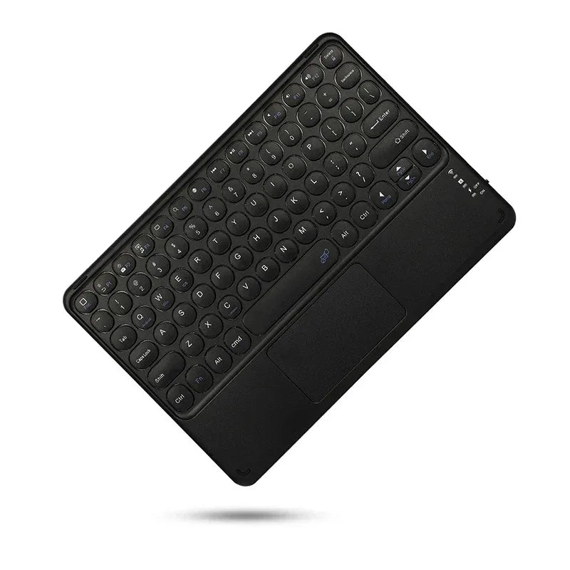 Spanish/English 10-Inch Bluetooth Keyboard for iPad, Tablet & Laptop