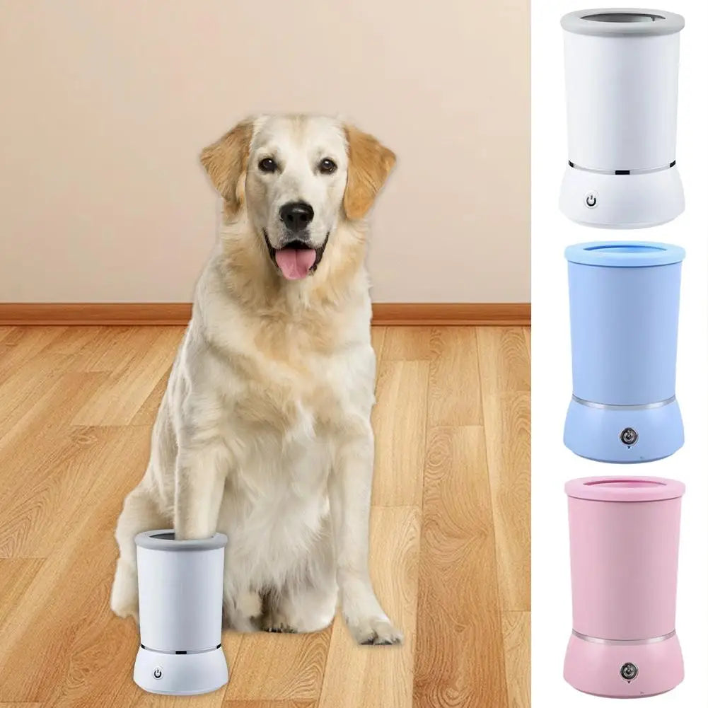 Portable Electric Dog Paw Washer USB Rechargeable Pet Cleaner