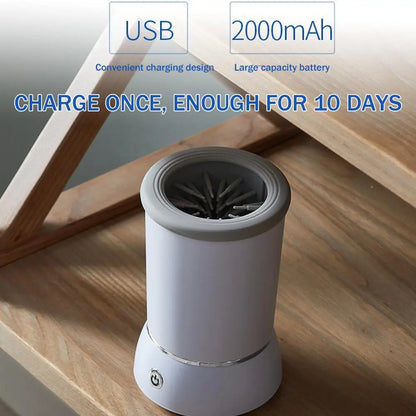 Portable Electric Dog Paw Washer USB Rechargeable Pet Cleaner