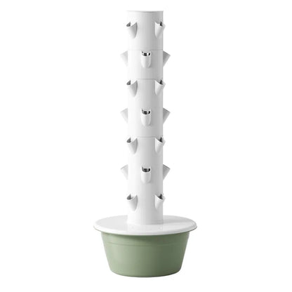 Vertical Hydroponic Tower Smart Soilless Vegetable Growing System
