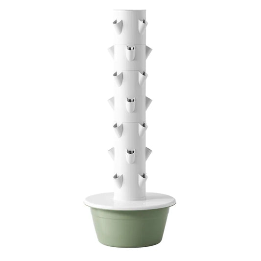 Vertical Hydroponic Tower Smart Soilless Vegetable Growing System