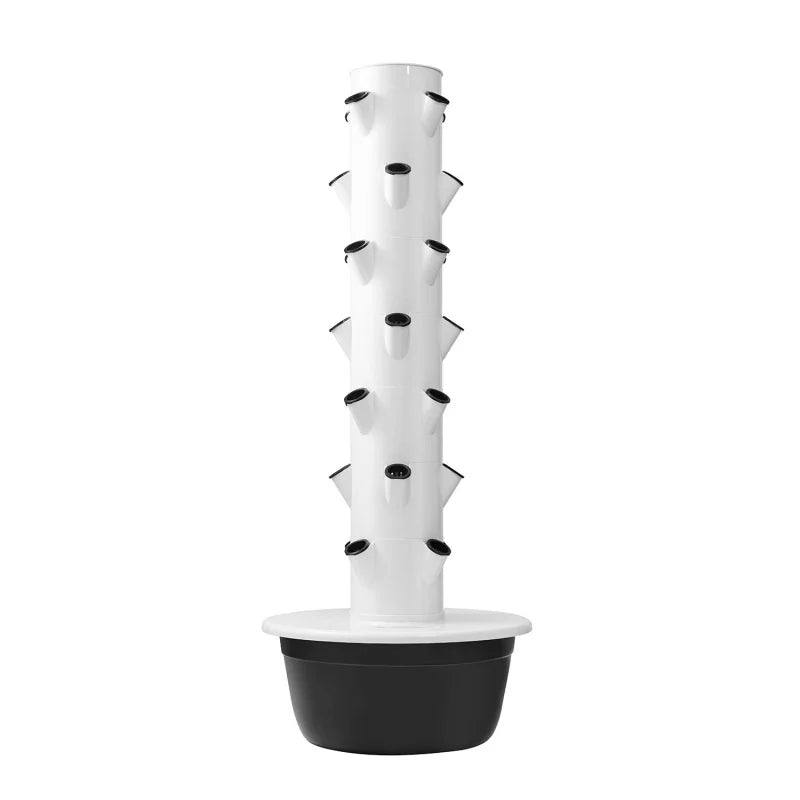 Vertical Hydroponic Tower Smart Soilless Vegetable Growing System