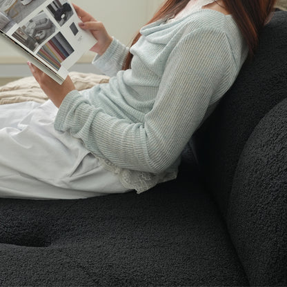 Sdorens Modern Cloud Shaped Upholstered Leisure Sofa