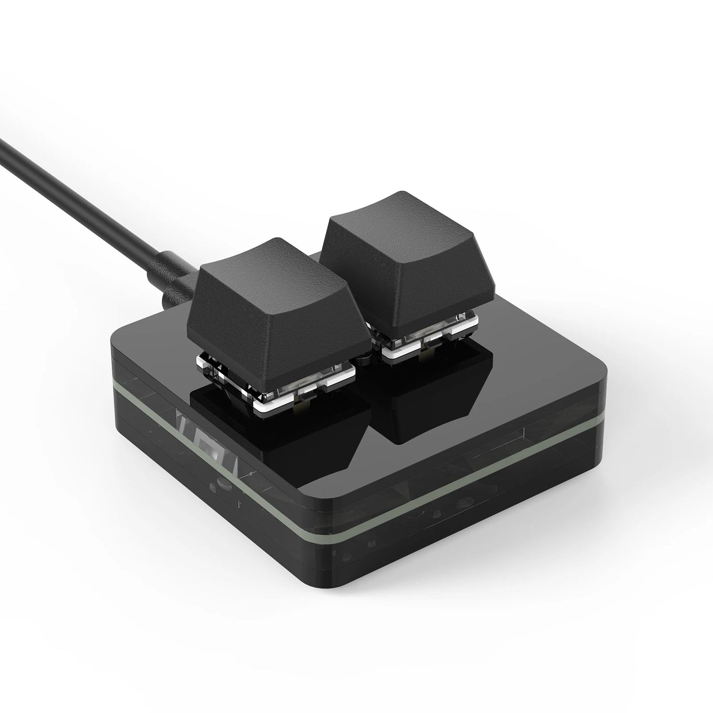 RGB Mini Macropad 3-Key Hot Swap Macro Keyboard with Knob