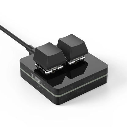 RGB Mini Macropad 3-Key Hot Swap Macro Keyboard with Knob