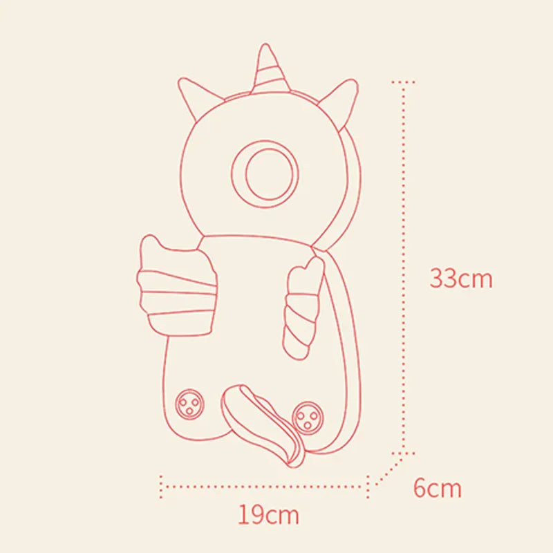 Toddler Baby Head Protector Safety Cushion Backpack Pad