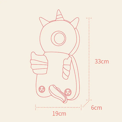 Toddler Baby Head Protector Safety Cushion Backpack Pad