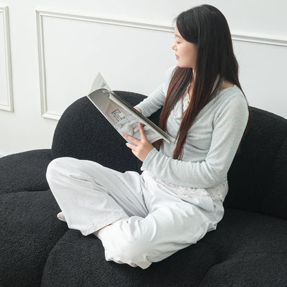 Sdorens Modern Cloud Shaped Upholstered Leisure Sofa