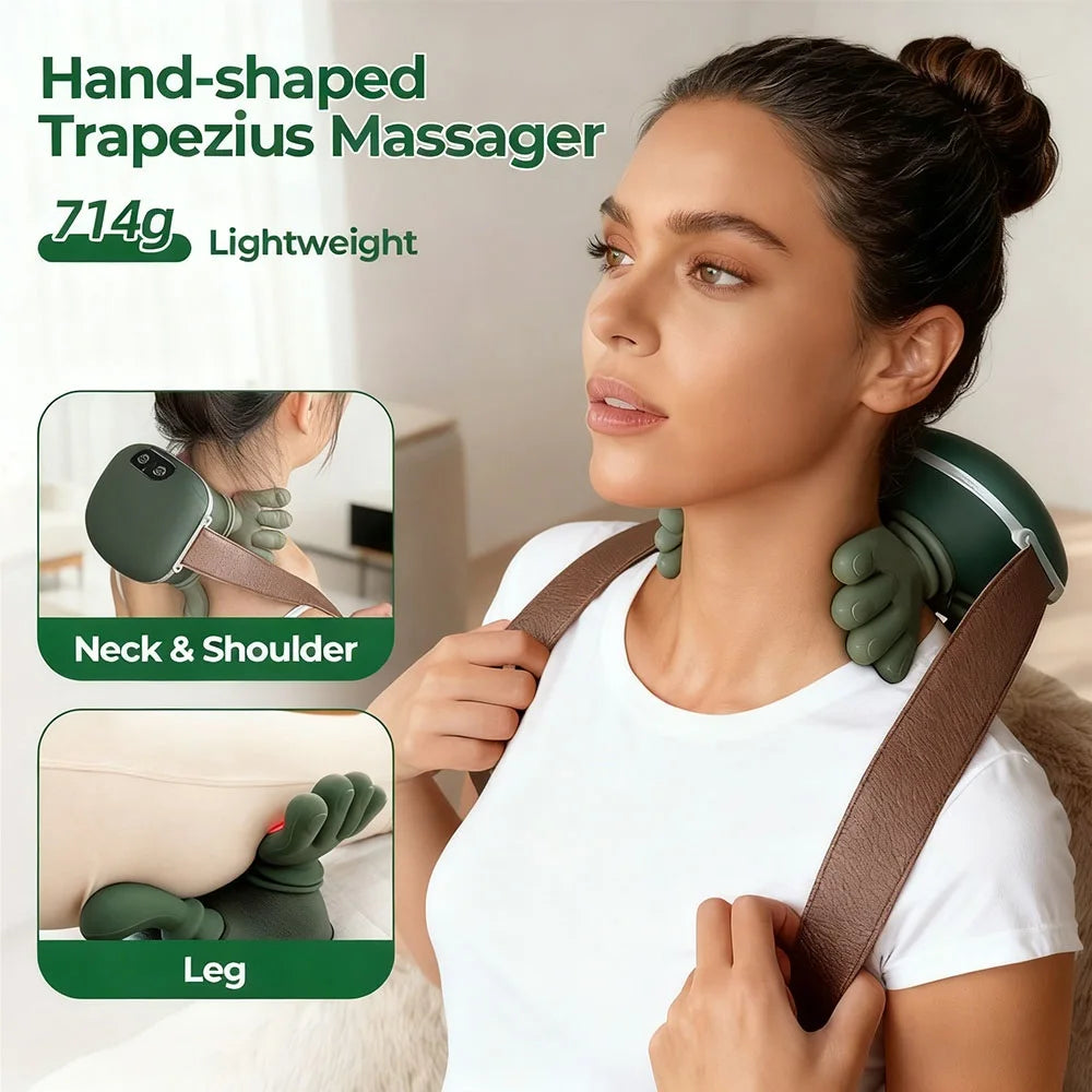 Bionic Finger Wireless Neck & Shoulder Kneading Massager