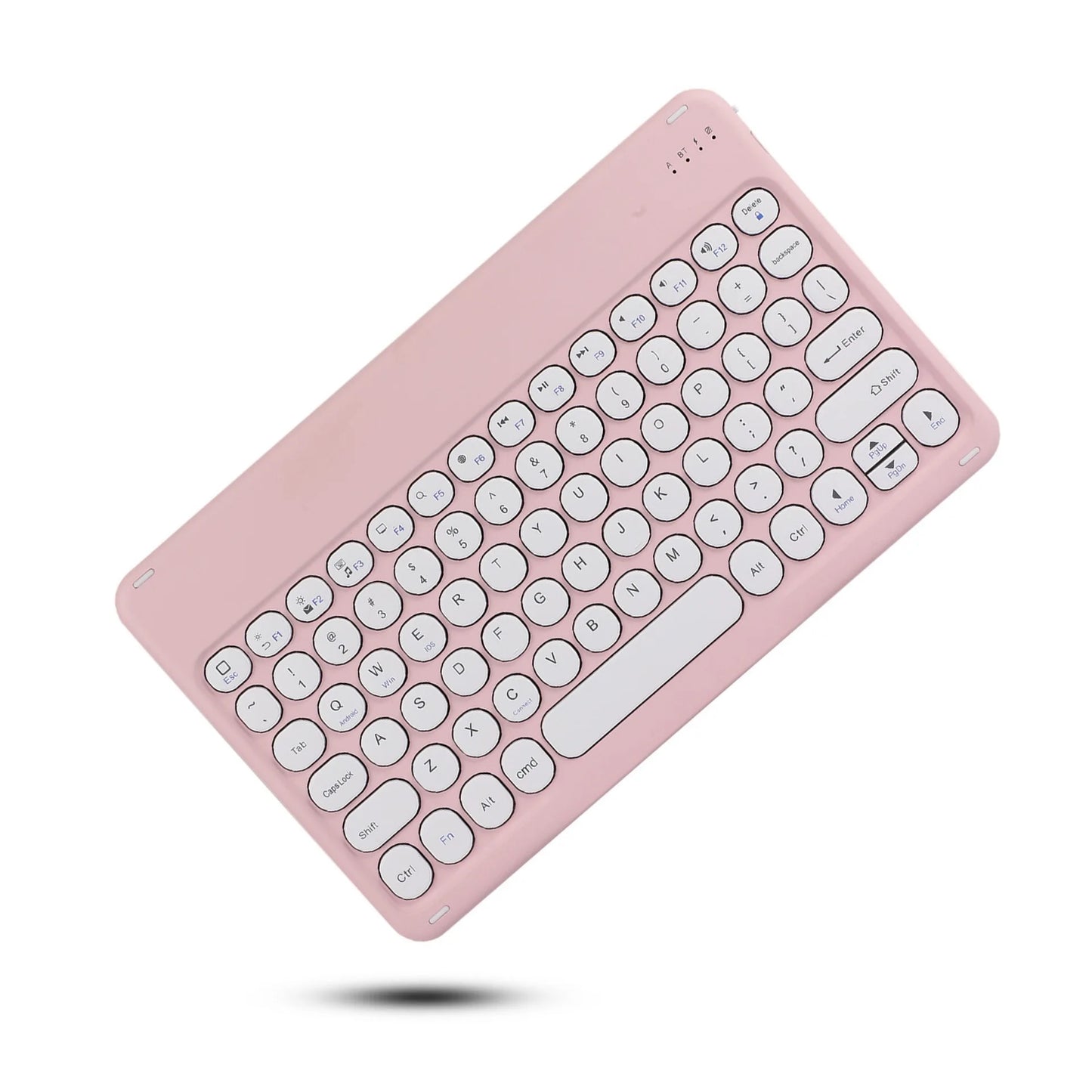 Spanish/English 10-Inch Bluetooth Keyboard for iPad, Tablet & Laptop