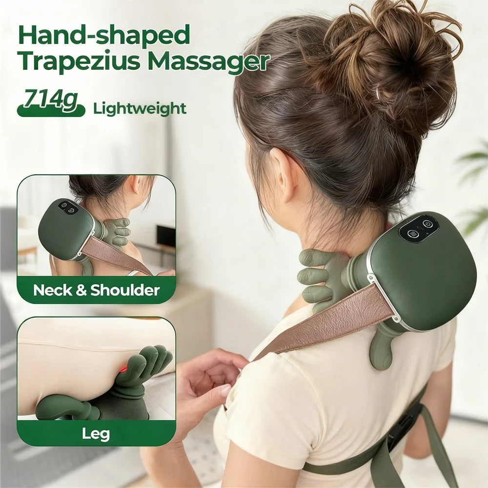 Bionic Finger Wireless Neck & Shoulder Kneading Massager