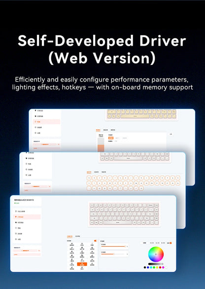 AJAZZ AK680 V2/Max 60% Magnetic Switch Mechanical Gaming Keyboard