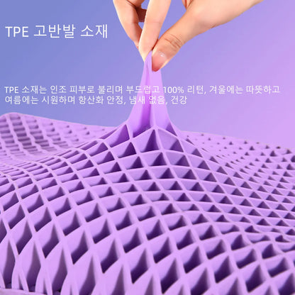 Breathable TPE Cervical Neck Support Pillow Washable Zero Pressure