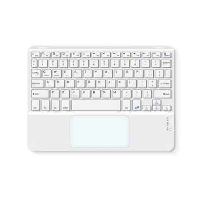 Spanish/English 10-Inch Bluetooth Keyboard for iPad, Tablet & Laptop