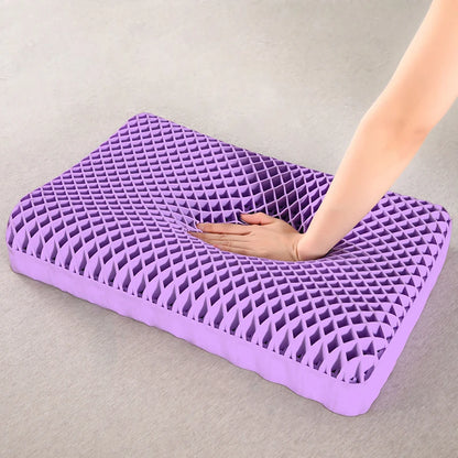 Breathable TPE Cervical Neck Support Pillow Washable Zero Pressure