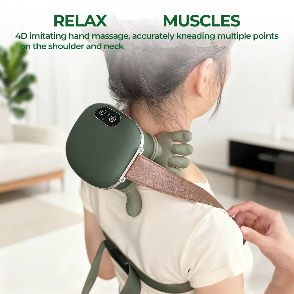 Bionic Finger Wireless Neck & Shoulder Kneading Massager