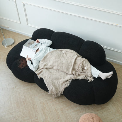 Sdorens Modern Cloud Shaped Upholstered Leisure Sofa
