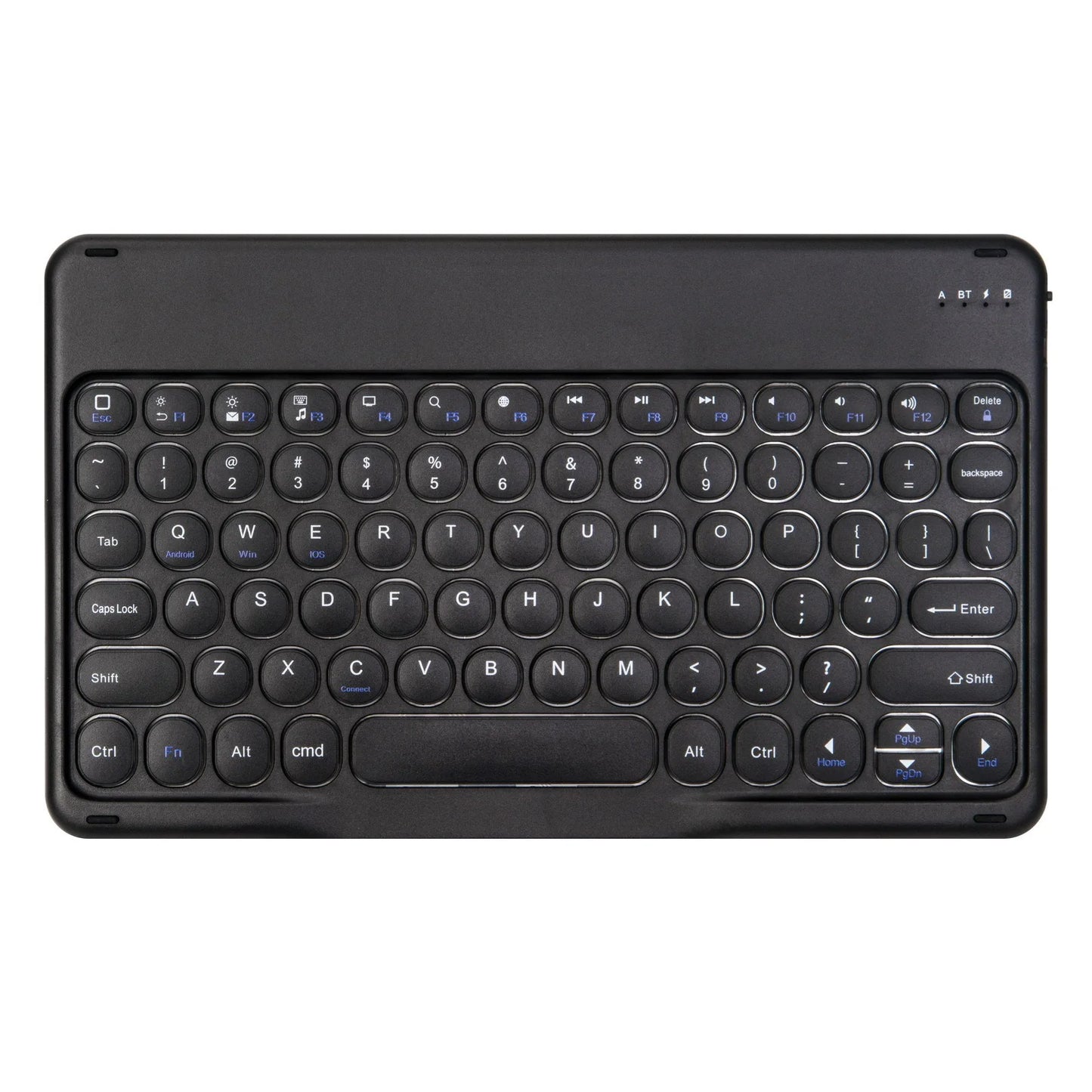 Spanish/English 10-Inch Bluetooth Keyboard for iPad, Tablet & Laptop