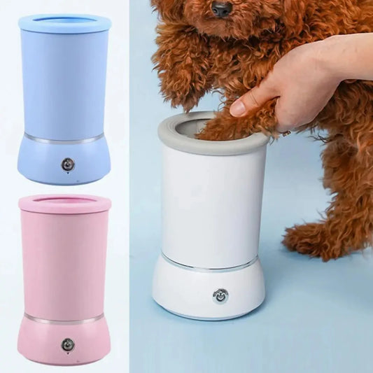 Portable Electric Dog Paw Washer USB Rechargeable Pet Cleaner