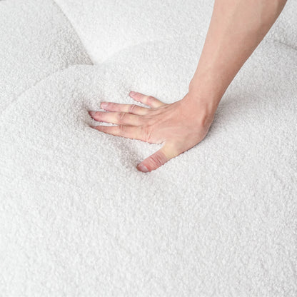 Sdorens Modern Cloud Shaped Upholstered Leisure Sofa