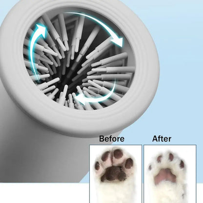 Portable Electric Dog Paw Washer USB Rechargeable Pet Cleaner