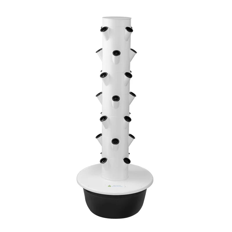 Vertical Hydroponic Tower Smart Soilless Vegetable Growing System