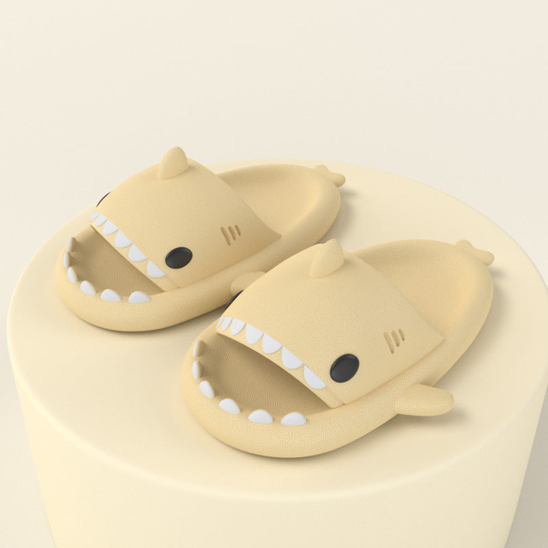 Adult’s Funny Shark Cartoon Slippers – Indoor & Outdoor