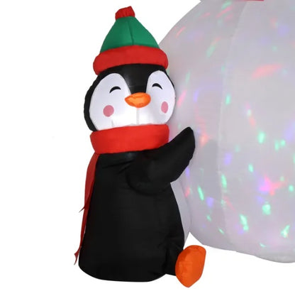 6FT Inflatable Snowman Garden Decoration