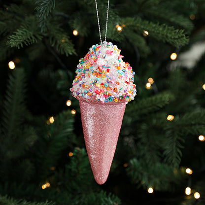 Creative Pendant Ice Cream Christmas Tree Decoration Small Hanging Pieces