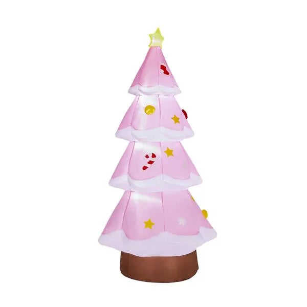 7.2FT Lighted Christmas Inflatable Tree – Yard Decoration