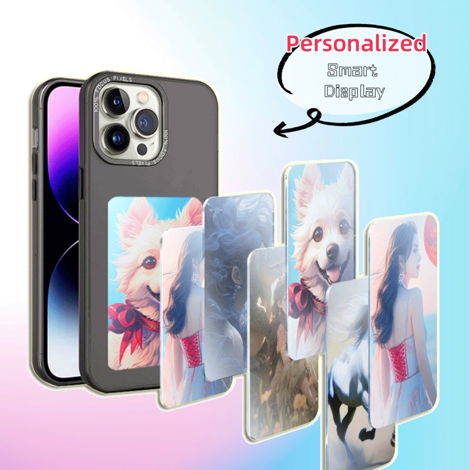 E-Ink Screen Phone Case Personalized Projection Battery-Free Cover