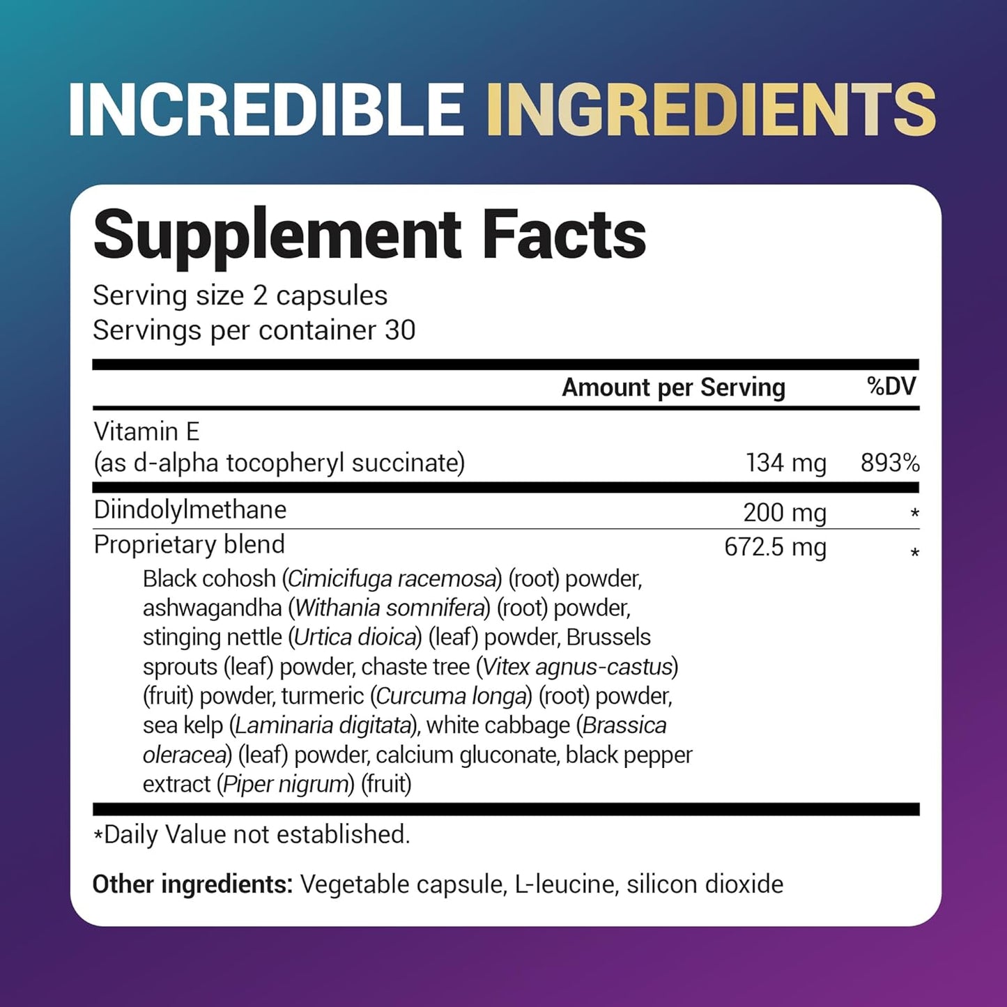 Dr. Berg DIM Supplement Estrogen Balance - Original Estrogen Supplement for Women with Diindolylmethane for Menstrual Symptoms & Menopause Relief & Black Pepper for Enhanced Absorption - 60 Capsules