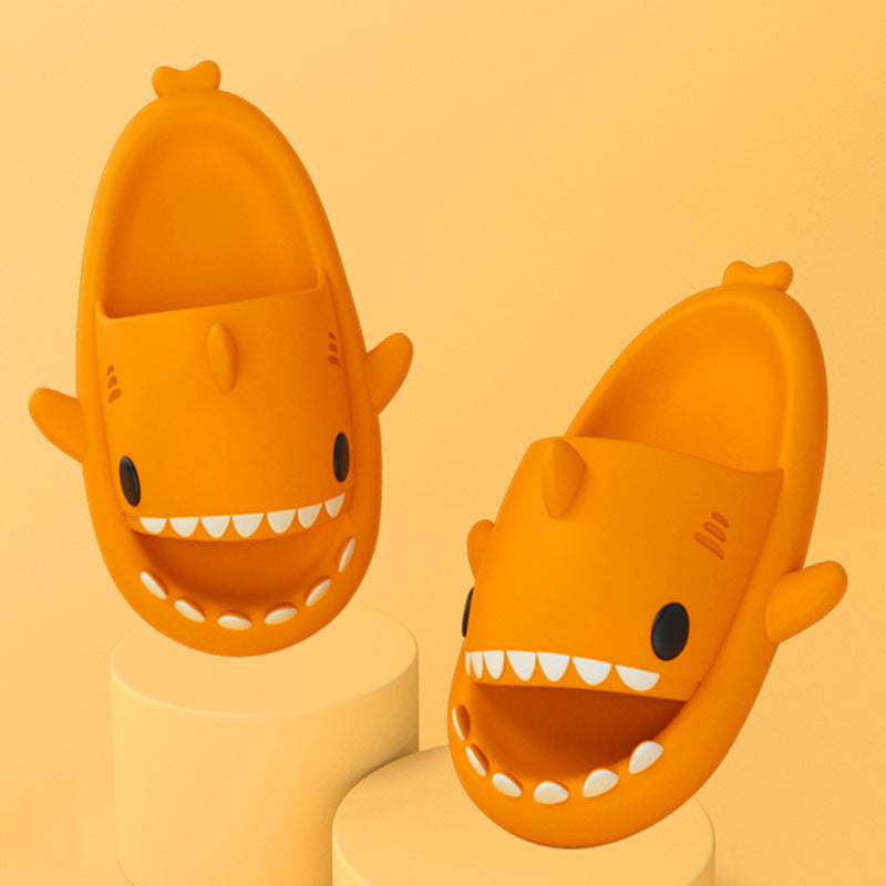 Adult’s Funny Shark Cartoon Slippers – Indoor & Outdoor