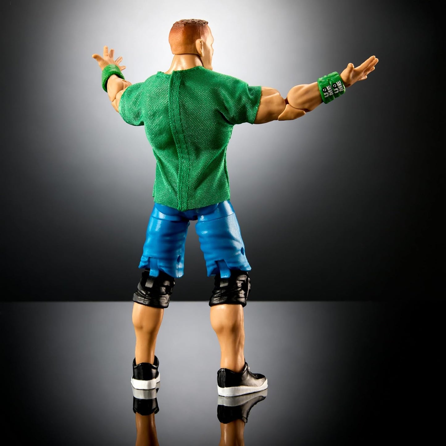 WWE Elite Collection Wrestlemania Action Figure Set, John Cena Collectible with Accessory & Nicholas Build-A-Figure Parts