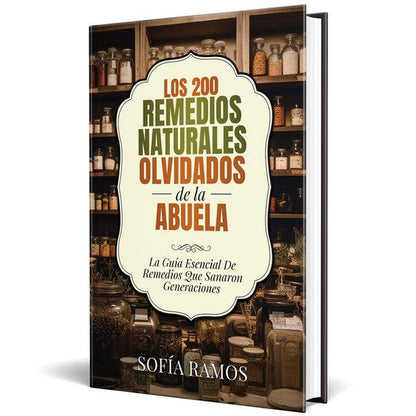 Los 200 Remedios Naturales Olvidados De La Abuela | Spanish Book