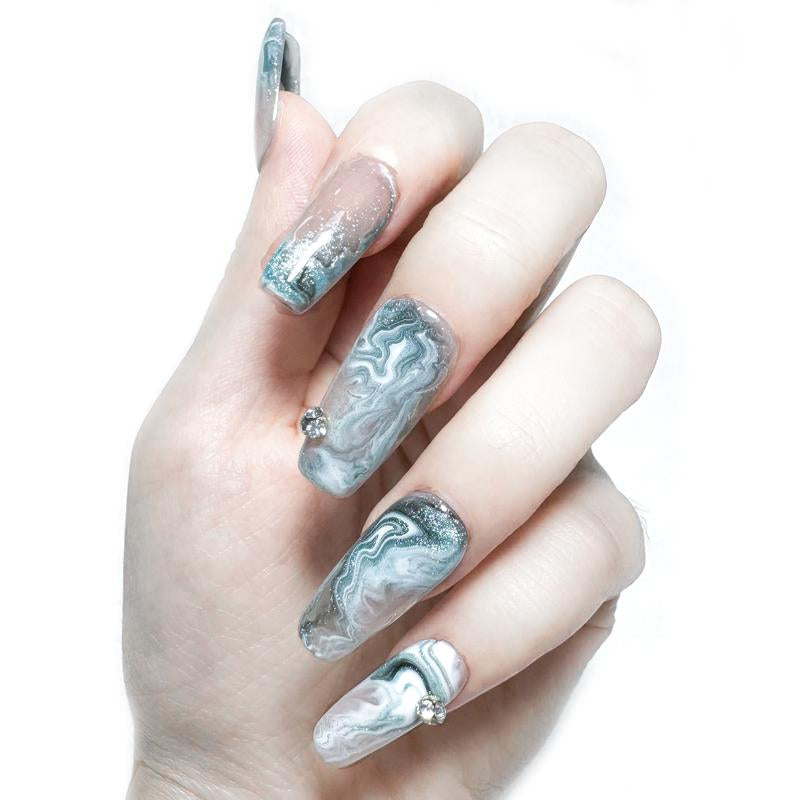 Rock Sugar No Wipe Top Coat Base Coat Hald Gel Blooming Foundation Nail Polish Soak off UV LED Nail Gel