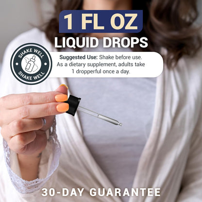 Dr. Berg Maximum Strength Vitamin D3 K2 Liquid Drops with MCT Oil – 5,000 IU Liquid Vitamin D3 with K2 – Supports Strong Bones, Heart, Energy, Immunity, and Overall Vitality* - Unflavored 1 Fl Oz