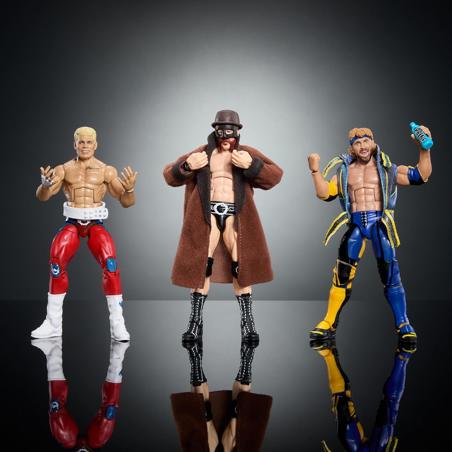 WWE Elite Collection Top Picks Action Figure & Accessories Set, Logan Paul 6-Inch Collectible with Swappable Hands, Ring Gear & 25 Articulation Points